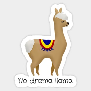 Drama llama Sticker